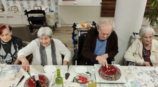 Oslava narozenin klientů SeniorCentra Kolín